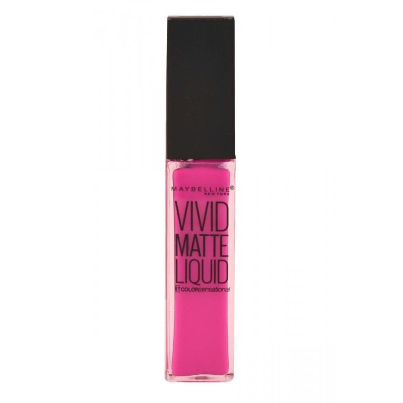 Maybelline Vivid Matte Liquid Lip Gloss - 15 Electric Pink
