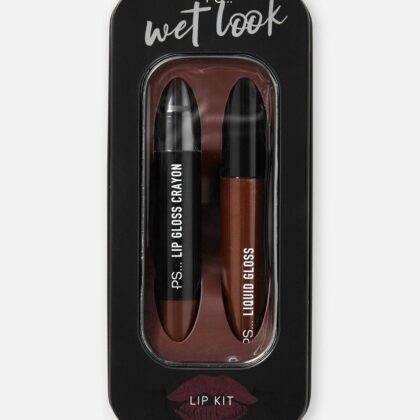 PS... Wet Look Lip Duo Kit - Chocolate