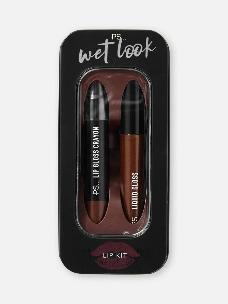 PS... Wet Look Lip Duo Kit - Chocolate