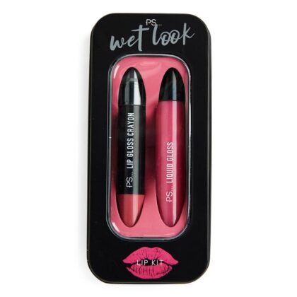 Ps... Wet Look Lip Kit - Duo Pack Pink